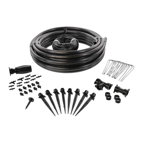 Orbit HOSE END WATERING FLOWERBED AND SHRUB KIT User manual Orbit HOSE END WATERING FLOWERBED AND SHRUB KIT User manual