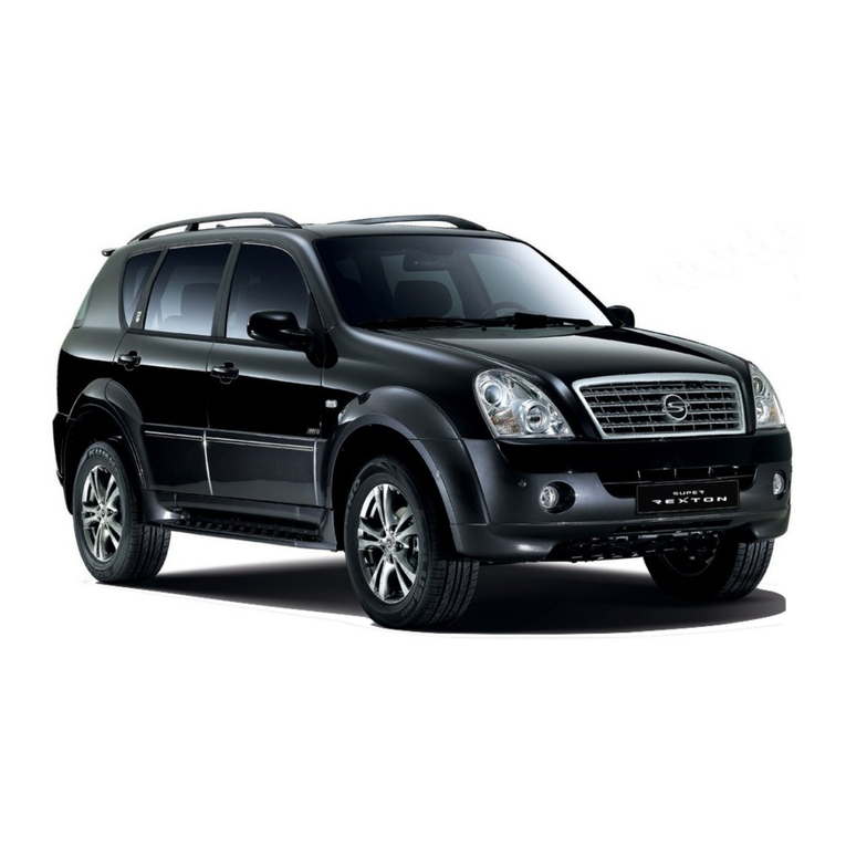 SSANGYONG Rexton W 2012.06 User manual