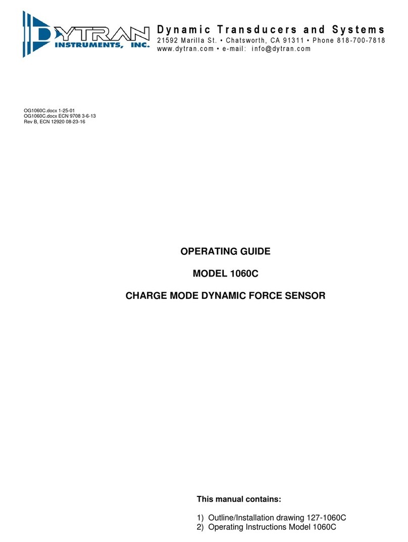 Dytran 1060C User manual