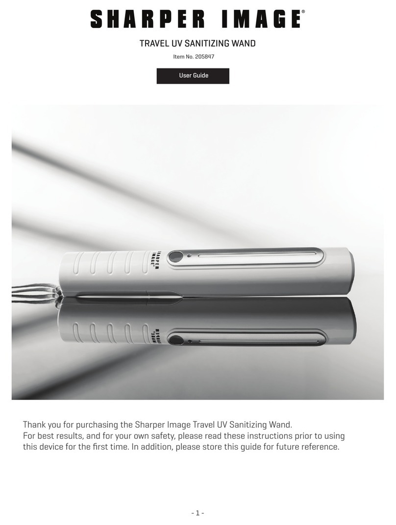 Sharper Image 205847 User manual