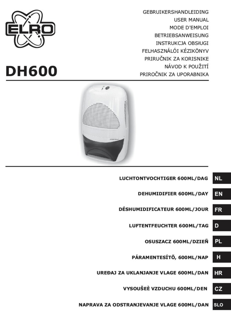 ELRO dh600 user manual