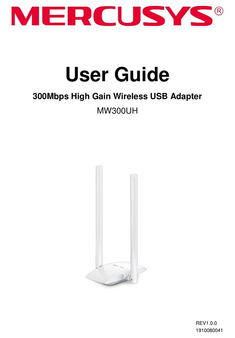 Mercusys MW300UH User manual
