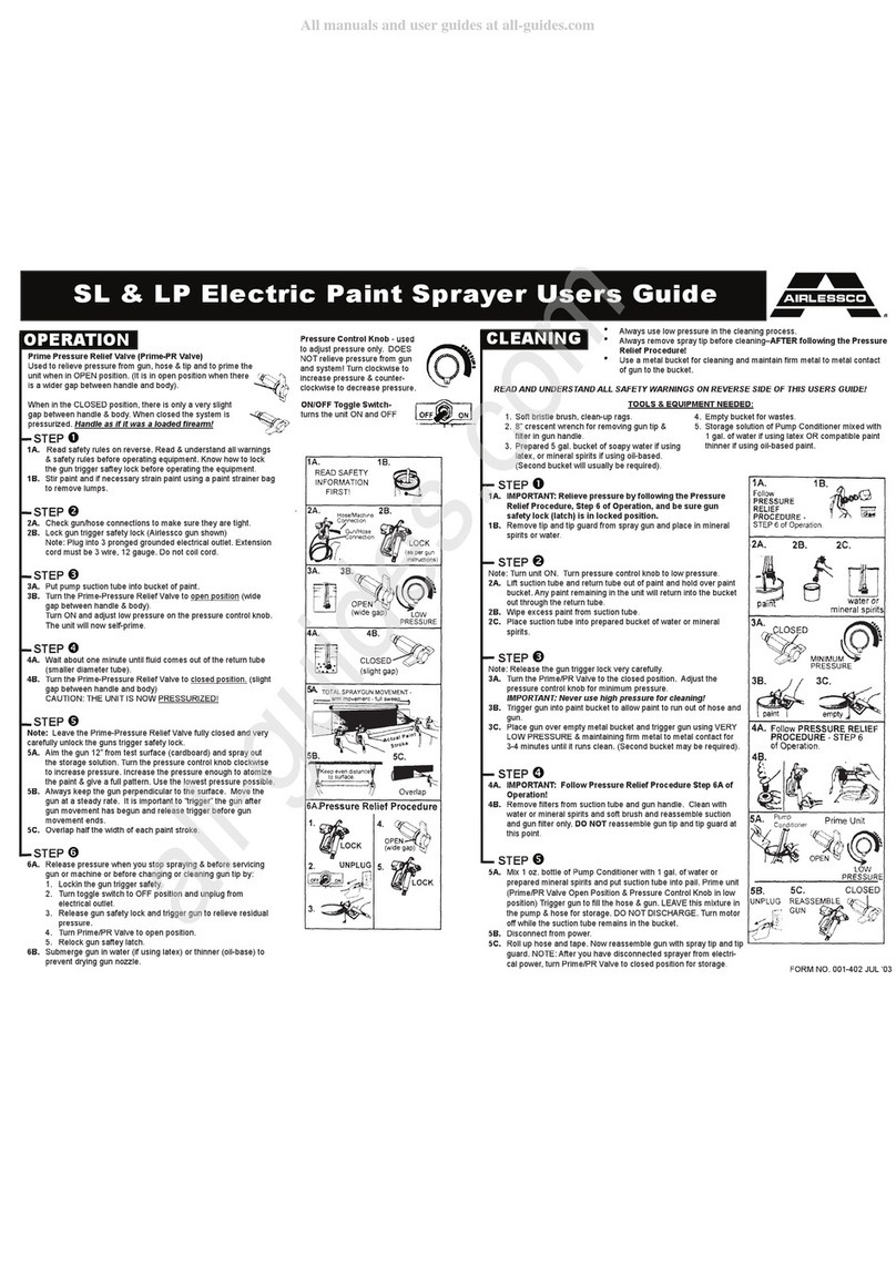 AIRLESSCO SL user guide