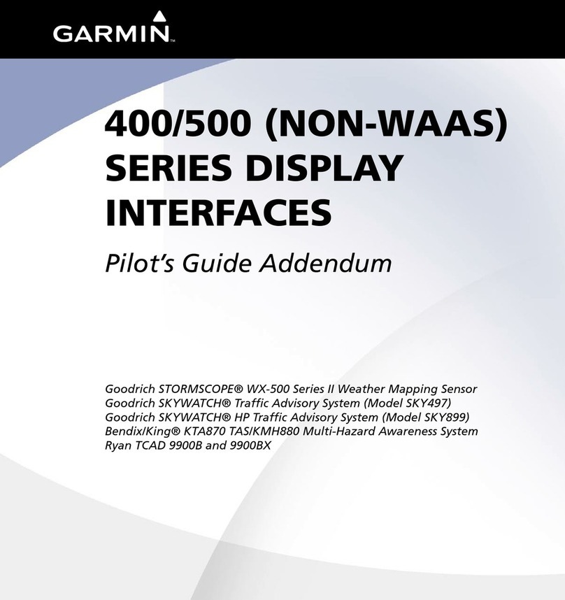 Garmin GPSMAP 400 series Manual