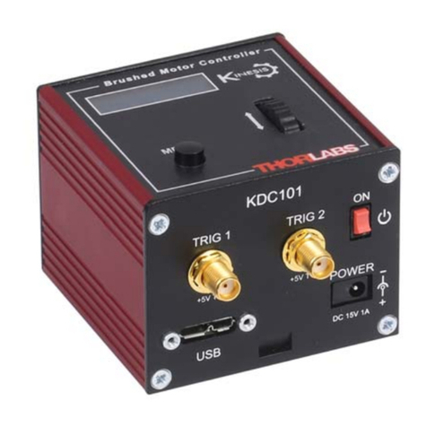 THORLABS KDC101 user guide