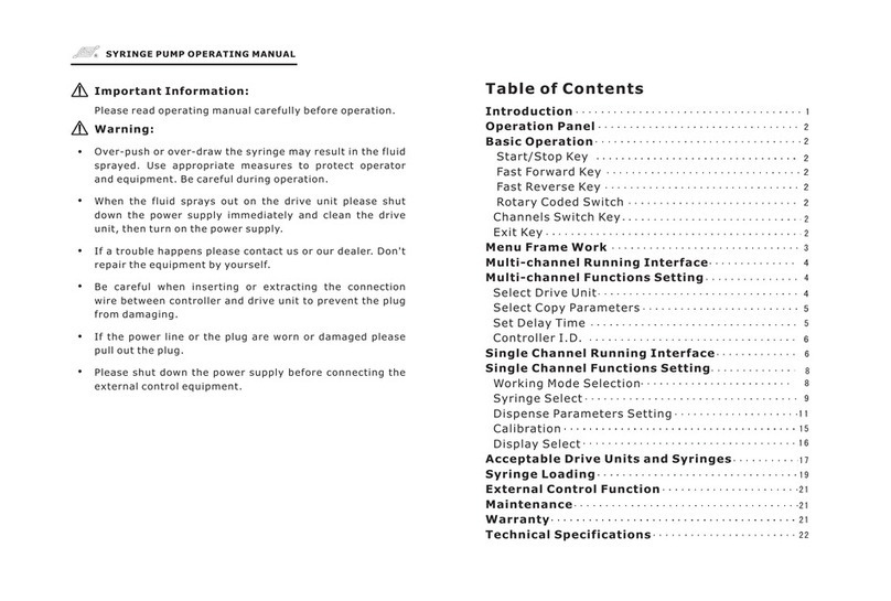 LongerPump TS-1A/L0107-1A operating manual