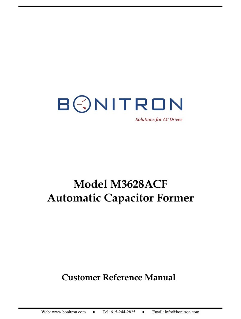 bonitron M3628ACF User manual