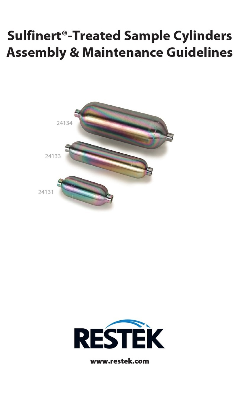 Restek 24134 Assembly & Maintenance Guidelines