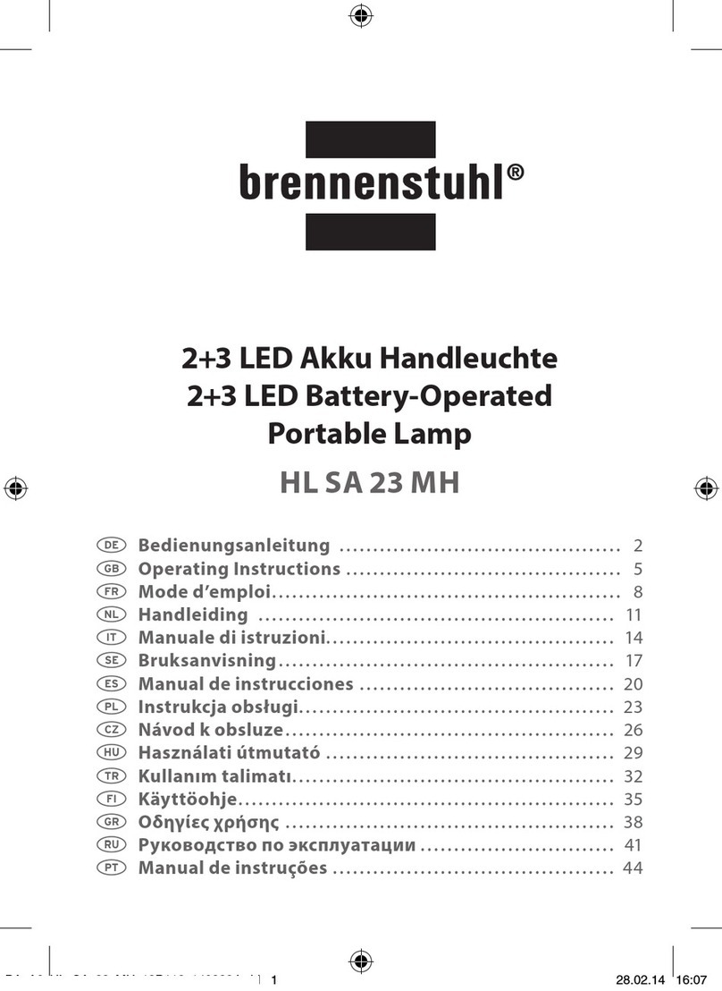 brennenstuhl HL SA 23 MH operating instructions