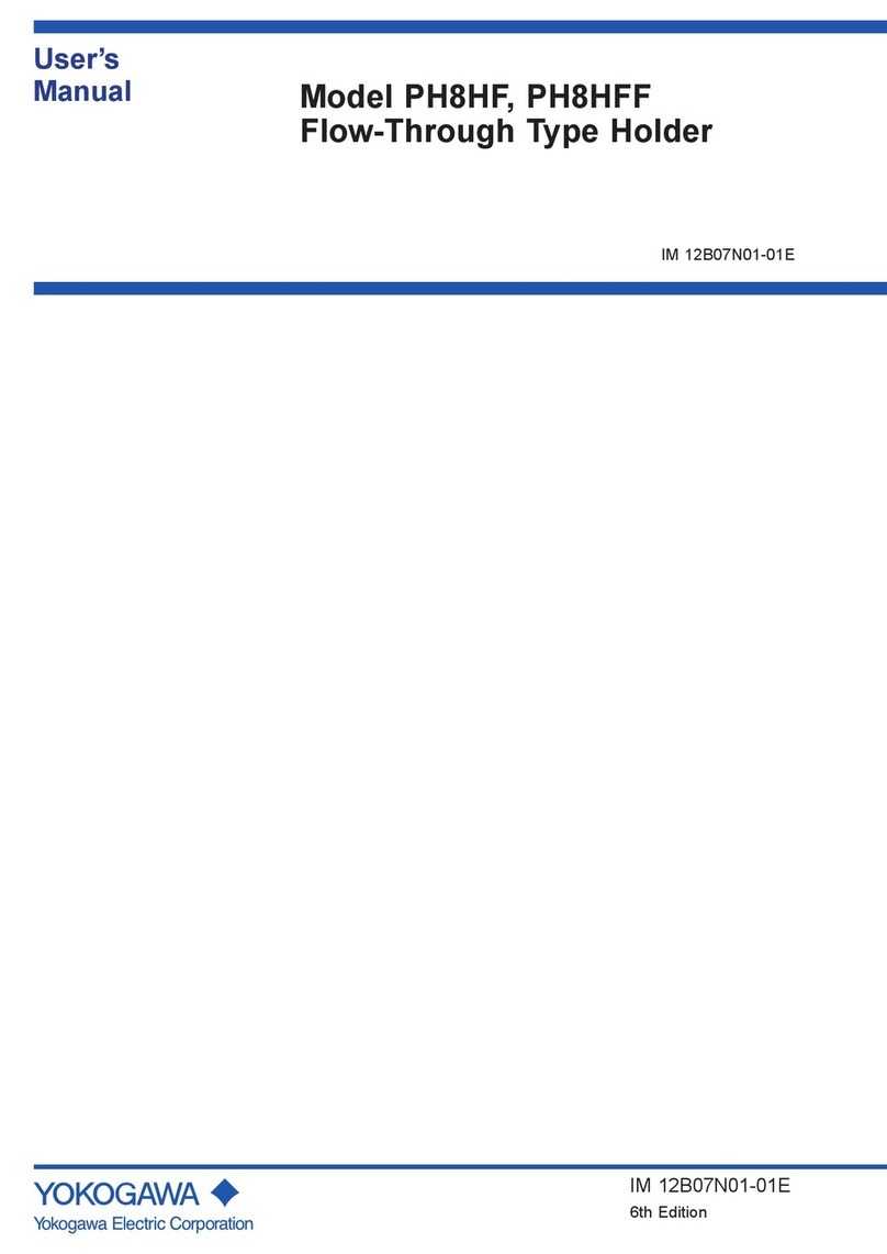 YOKOGAWA PH8HF User manual