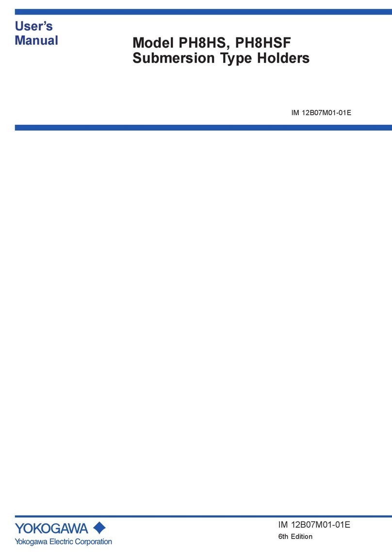 YOKOGAWA PH8HS user manual
