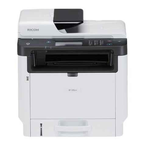 Ricoh SP 330SN User manual