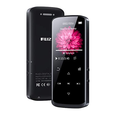 Ruizu D50 user manual