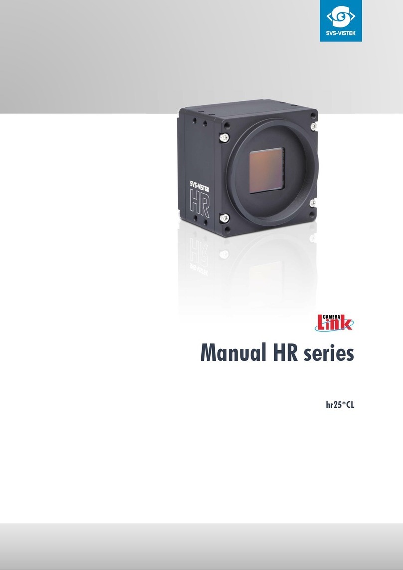 SVS-Vistek HR Series User manual