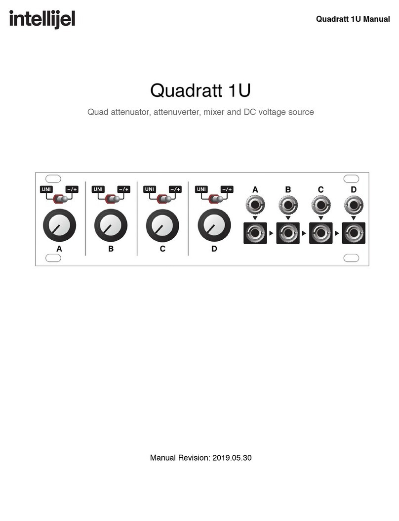 Intellijel Quadratt 1U manual