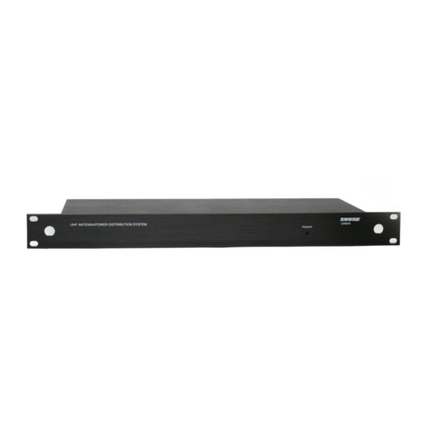 Shure UA844+Z18 quick start guide