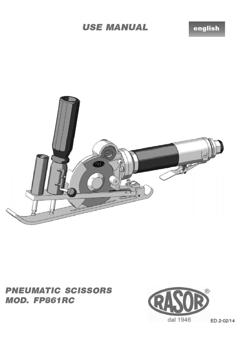 RASOR FP861RC Mounting instructions