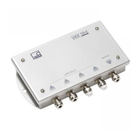 HBM VKK1-4 Mounting instructions
