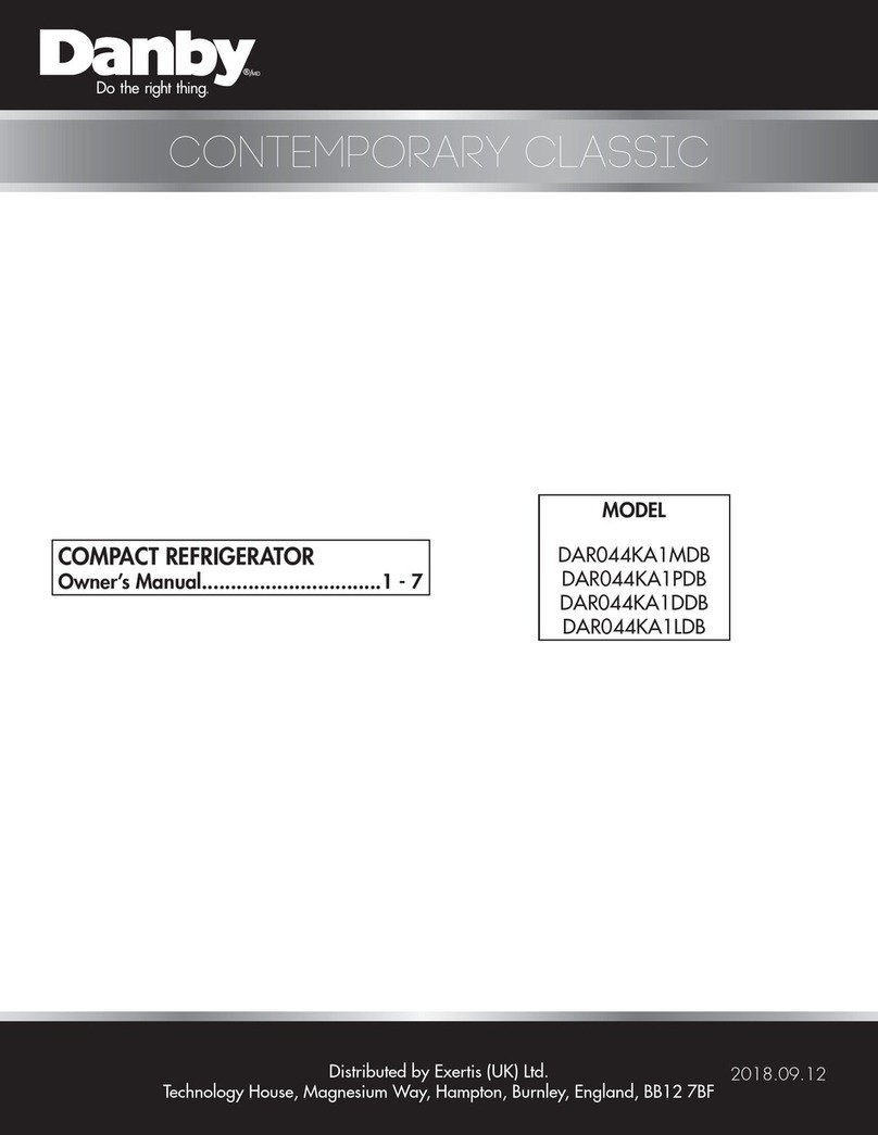 Danby DAR044KA1MDB owner's manual