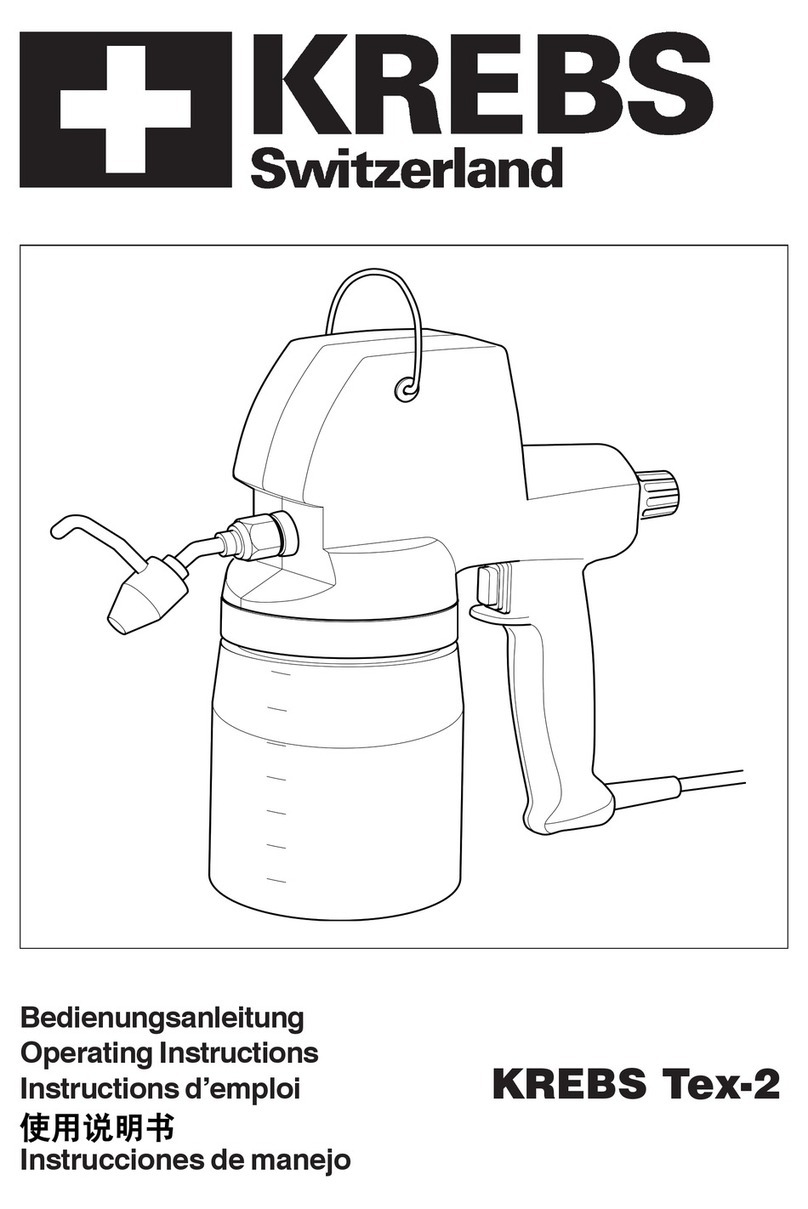 KREBS Tex-2 operating instructions