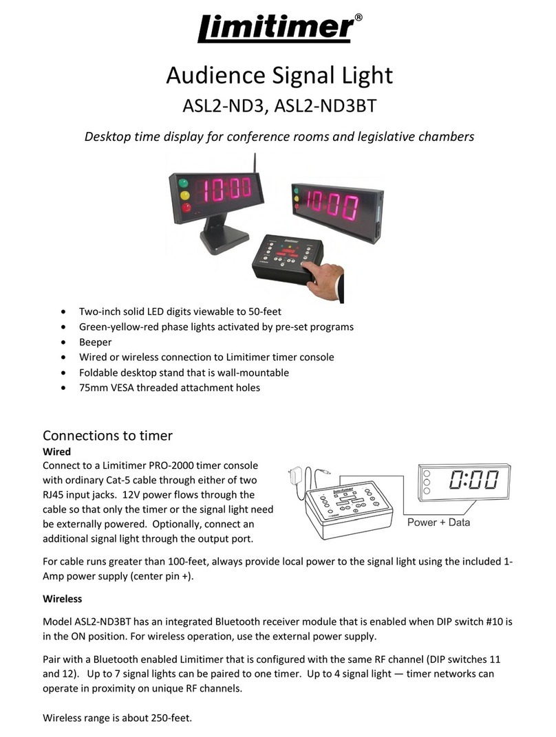 Limitimer ASL2-ND3 manual