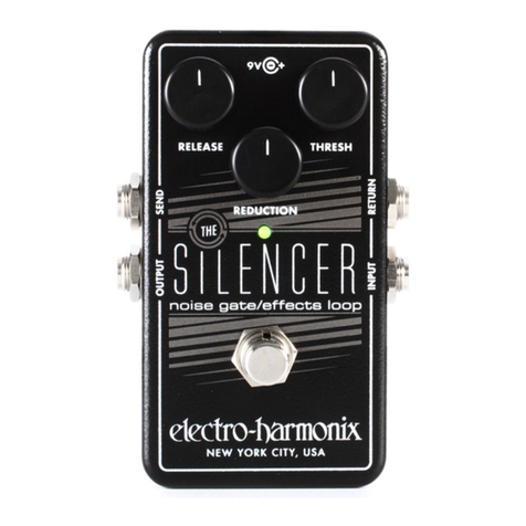 Electro-Harmonix Silencer quick start guide