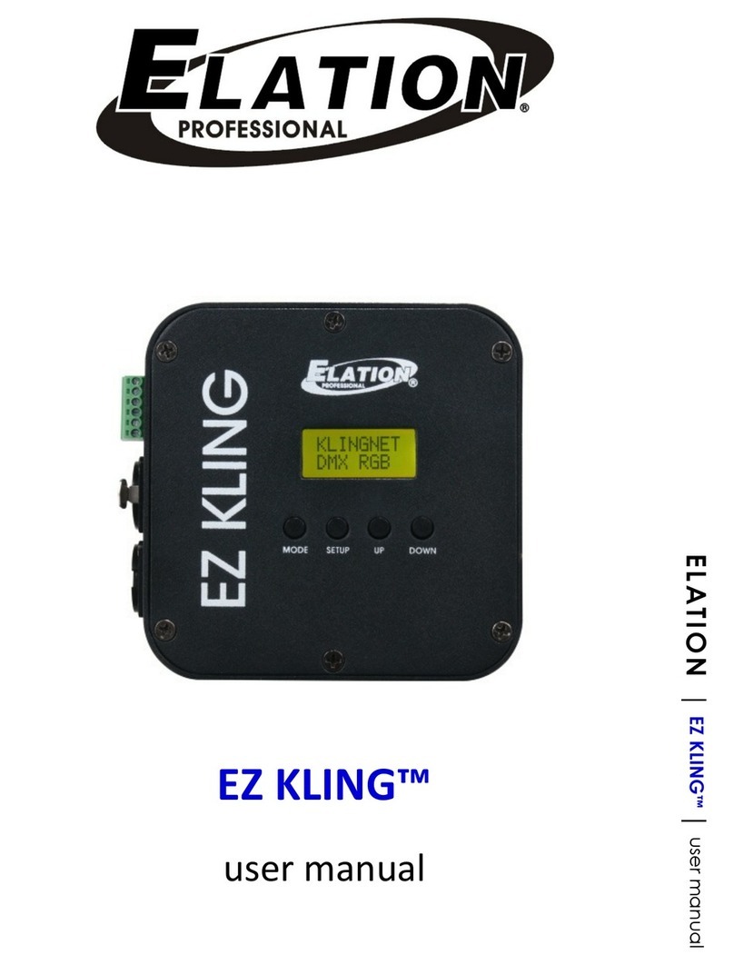 Elation EZ KLING user manual