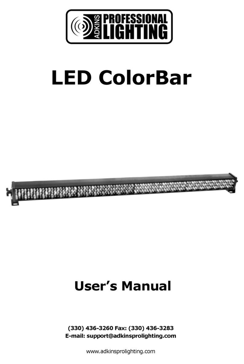 Adkins LED ColorBar user manual