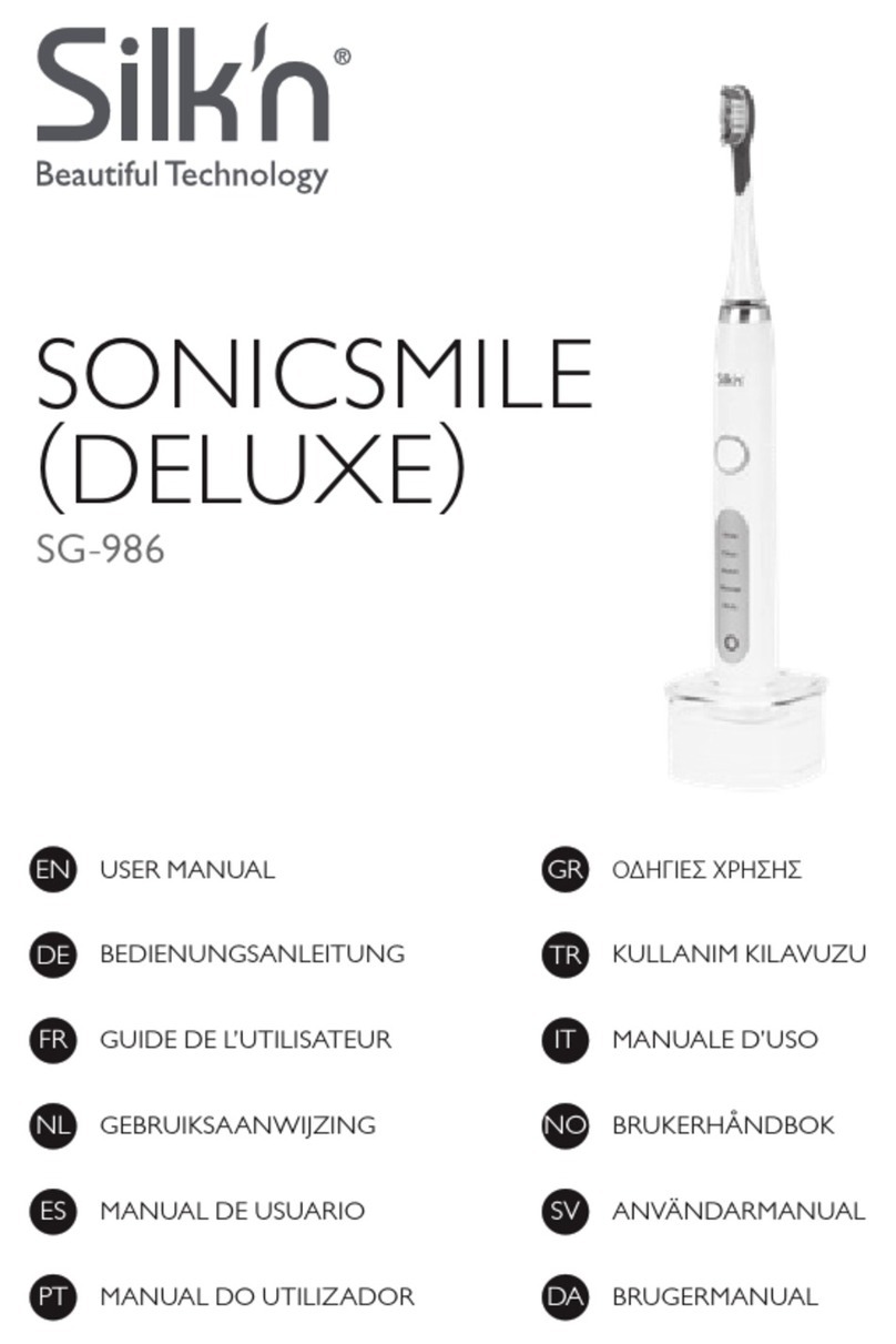Silk'n SONICSMILE DELUXE SG-986 user manual