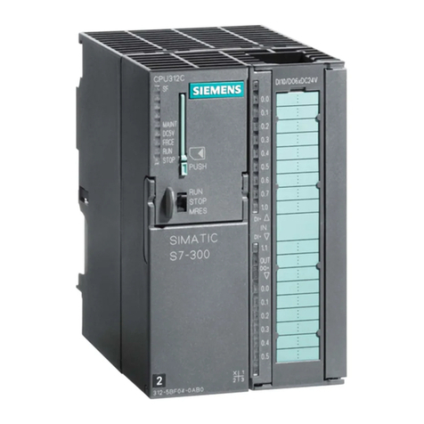 Siemens Simatic S7-300 User manual