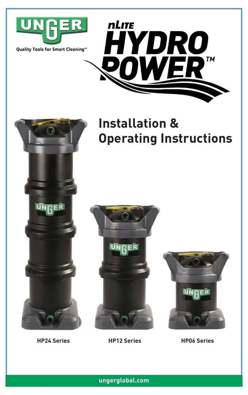 unGer nLite HydroPower HP12 Series Installation & operating instruction