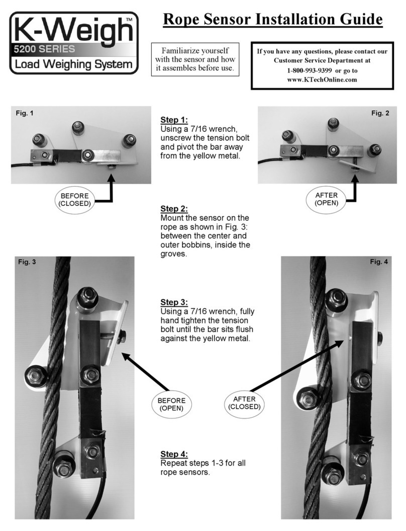 K-Weigh 5200 Series installation guide
