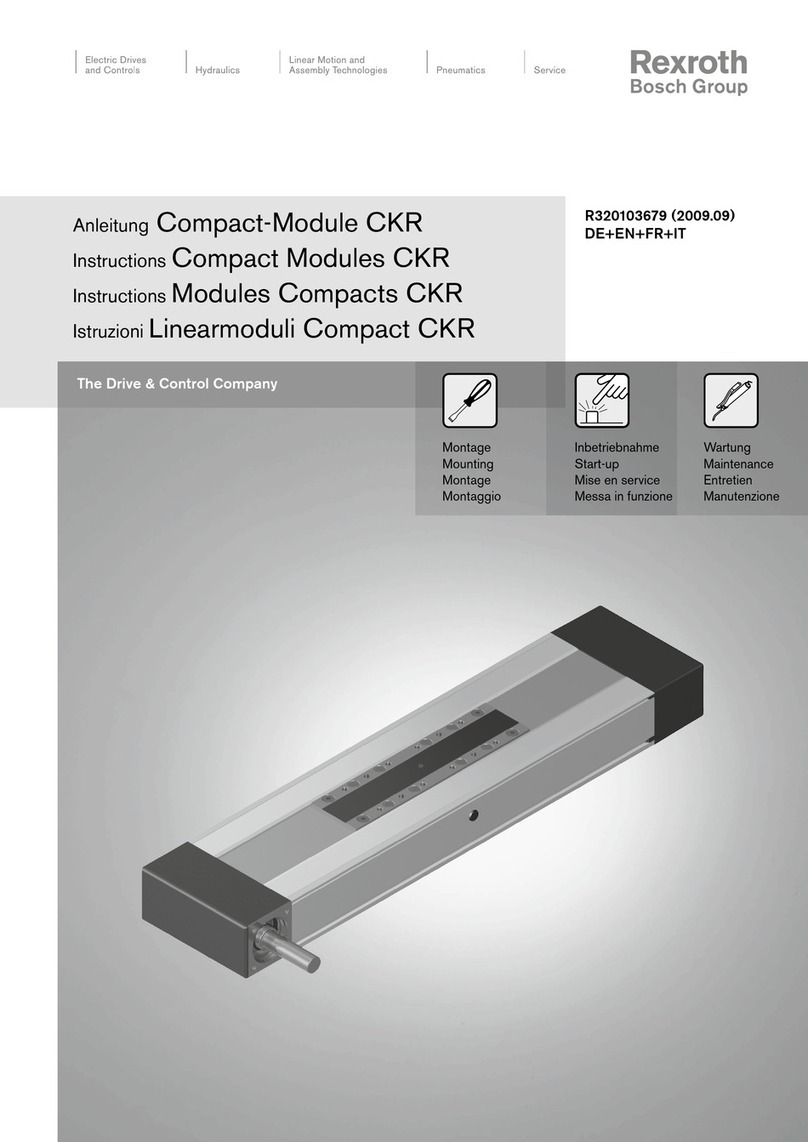 REXROTH CKR 9-70 instruction manual