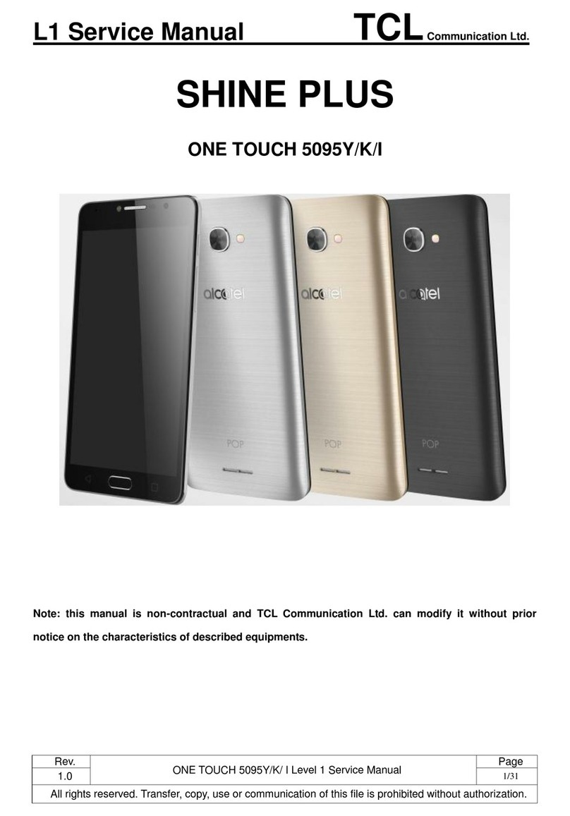 Alcatel One Touch POP 4S 5095Y User manual