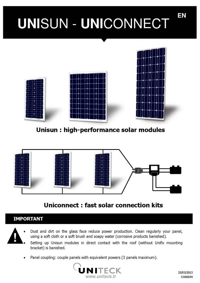 Uniteck UNISUN Series manual
