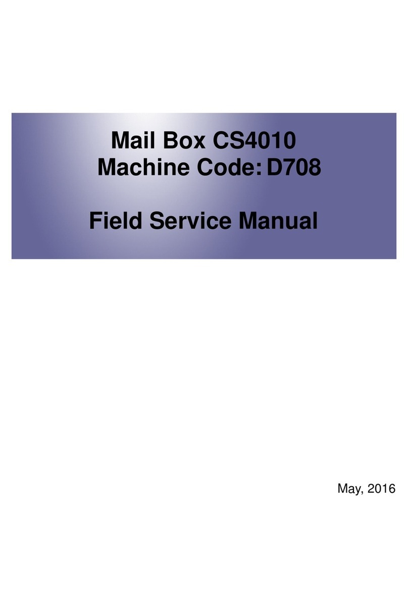 Ricoh CS4010 Field service manual