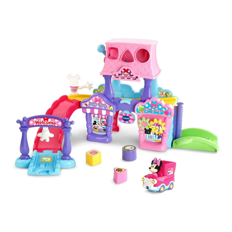 V-tech Go! Go! Smart Wheels Minnie Ice Cream Parlor Assembly Instructions