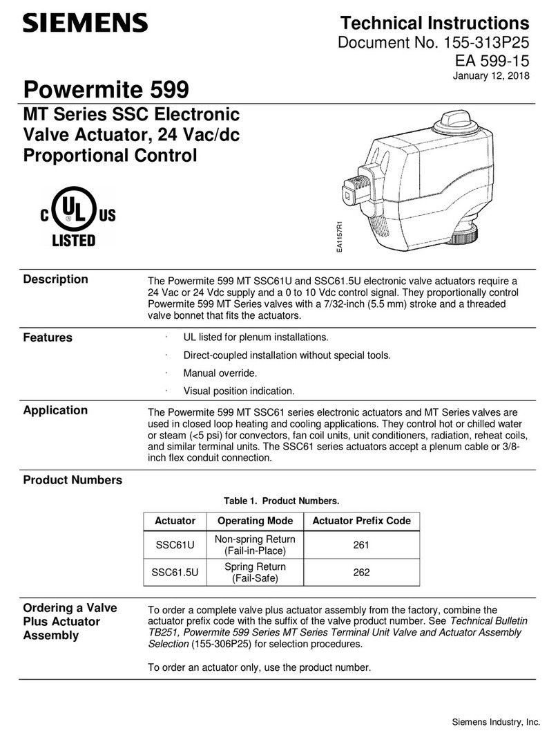 Siemens Powermite 599 MT Series Owner's manual Siemens Powermite 599 MT Series Owner's manual