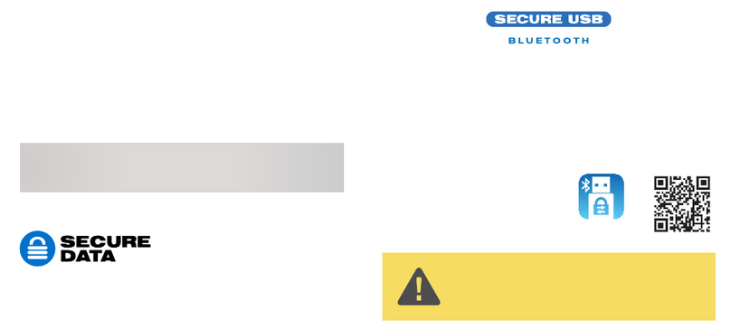 SecureData SecureUSB BT quick start guide