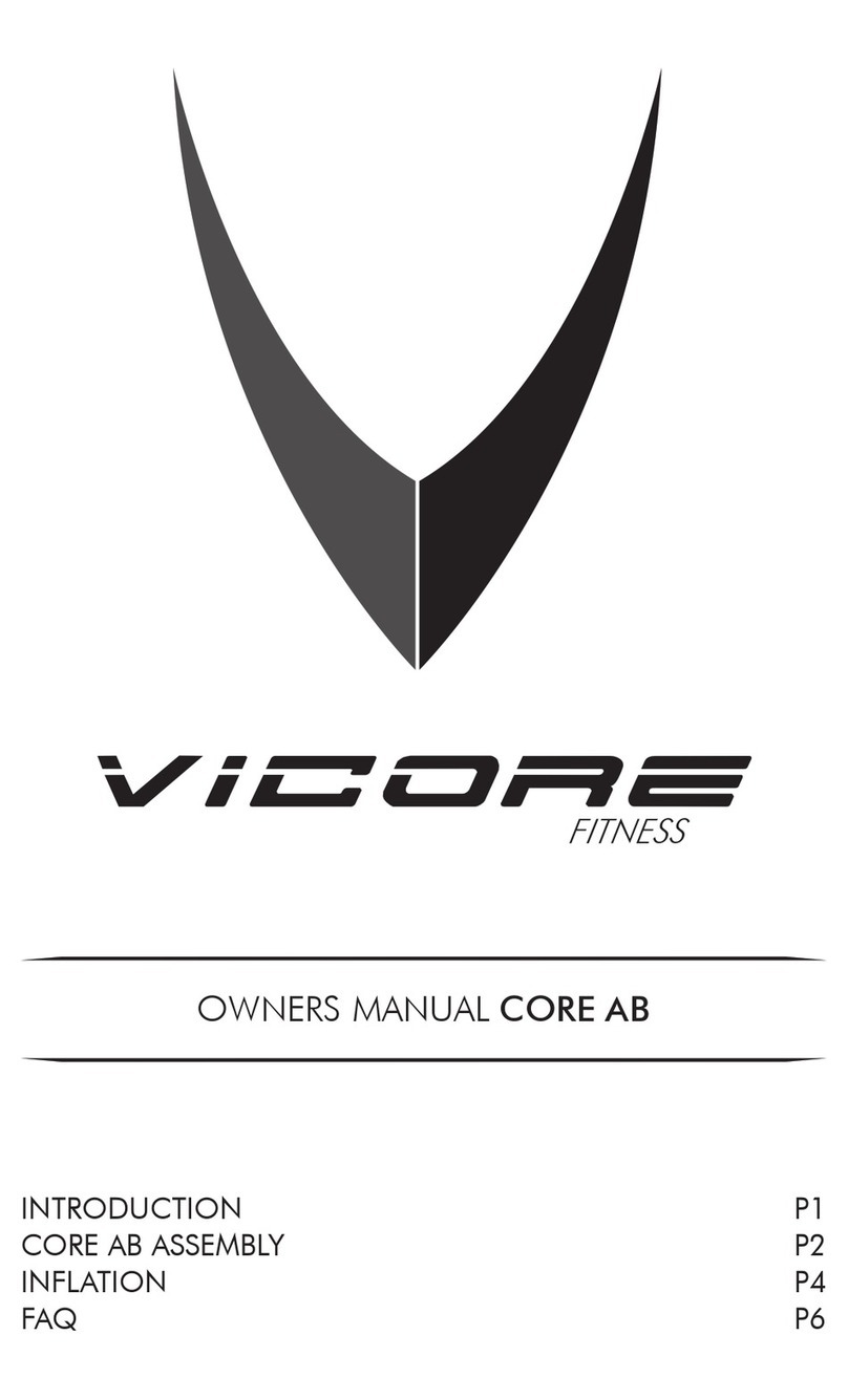 Vicore Fitness CORE AB owner's manual