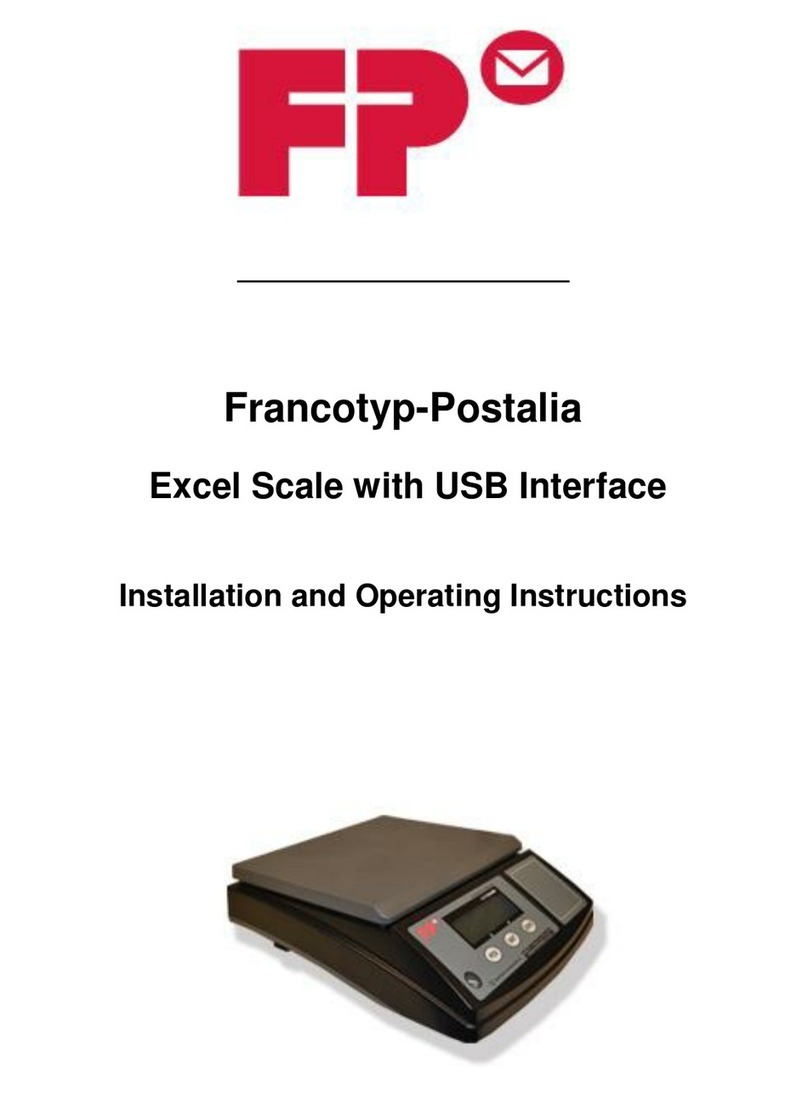 FP Excel Series Installation and operating instructions