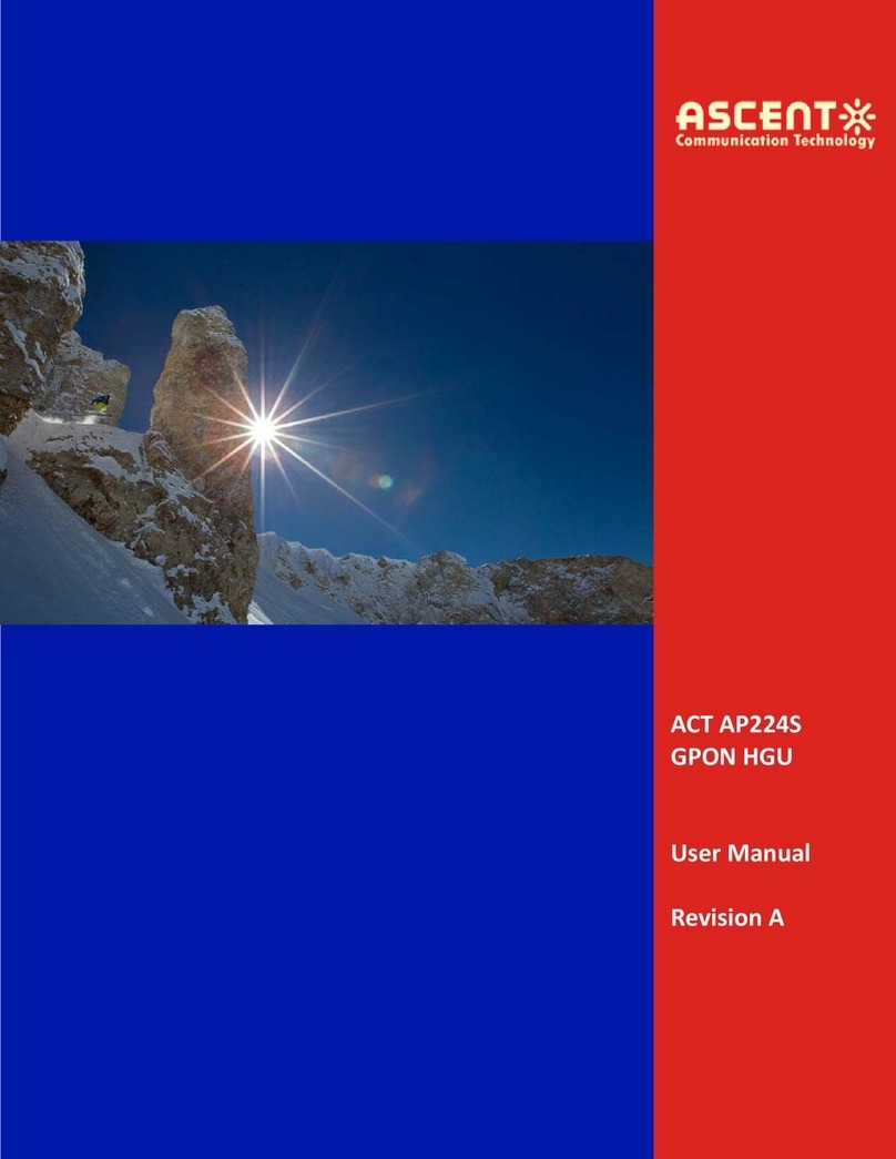 Ascent AP224S user manual