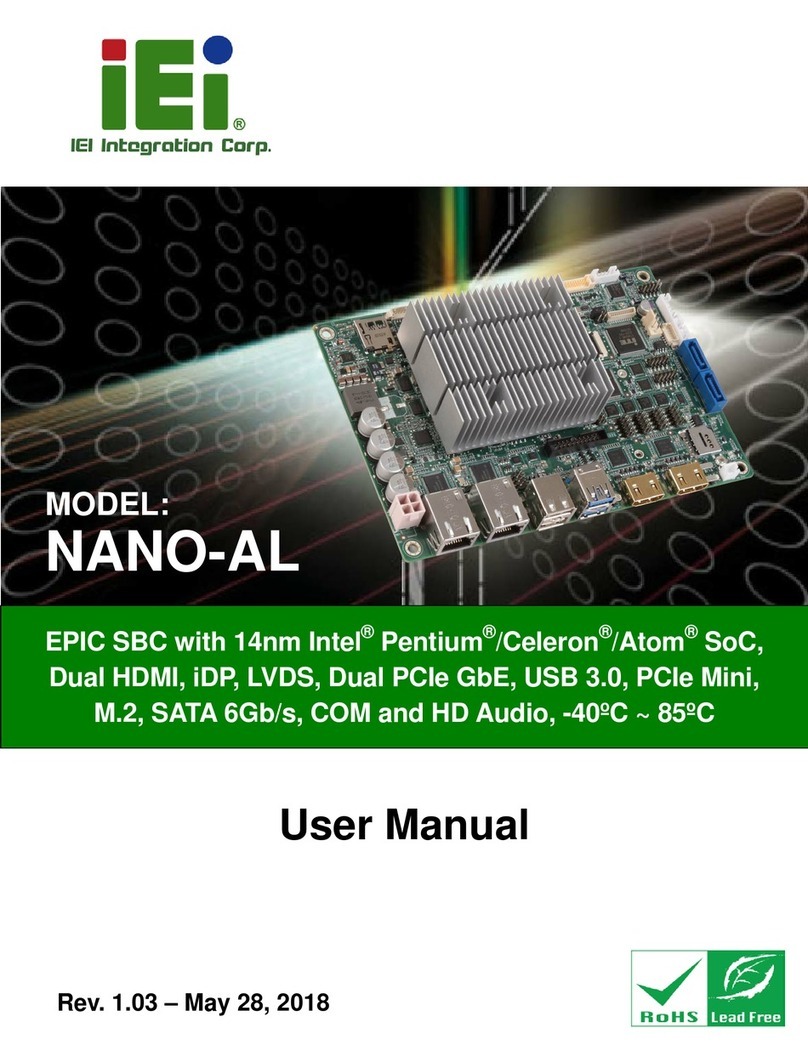 IEI Technology NANO-AL User manual