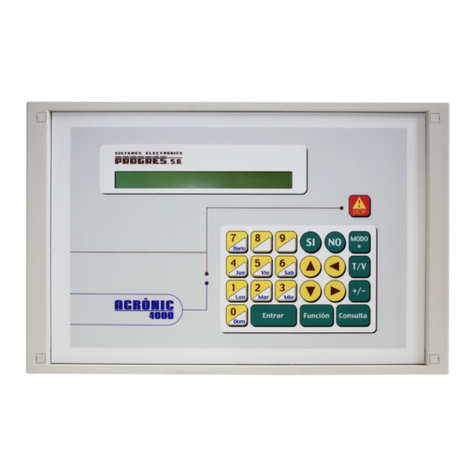 Progres AGRONIC 4000 User manual