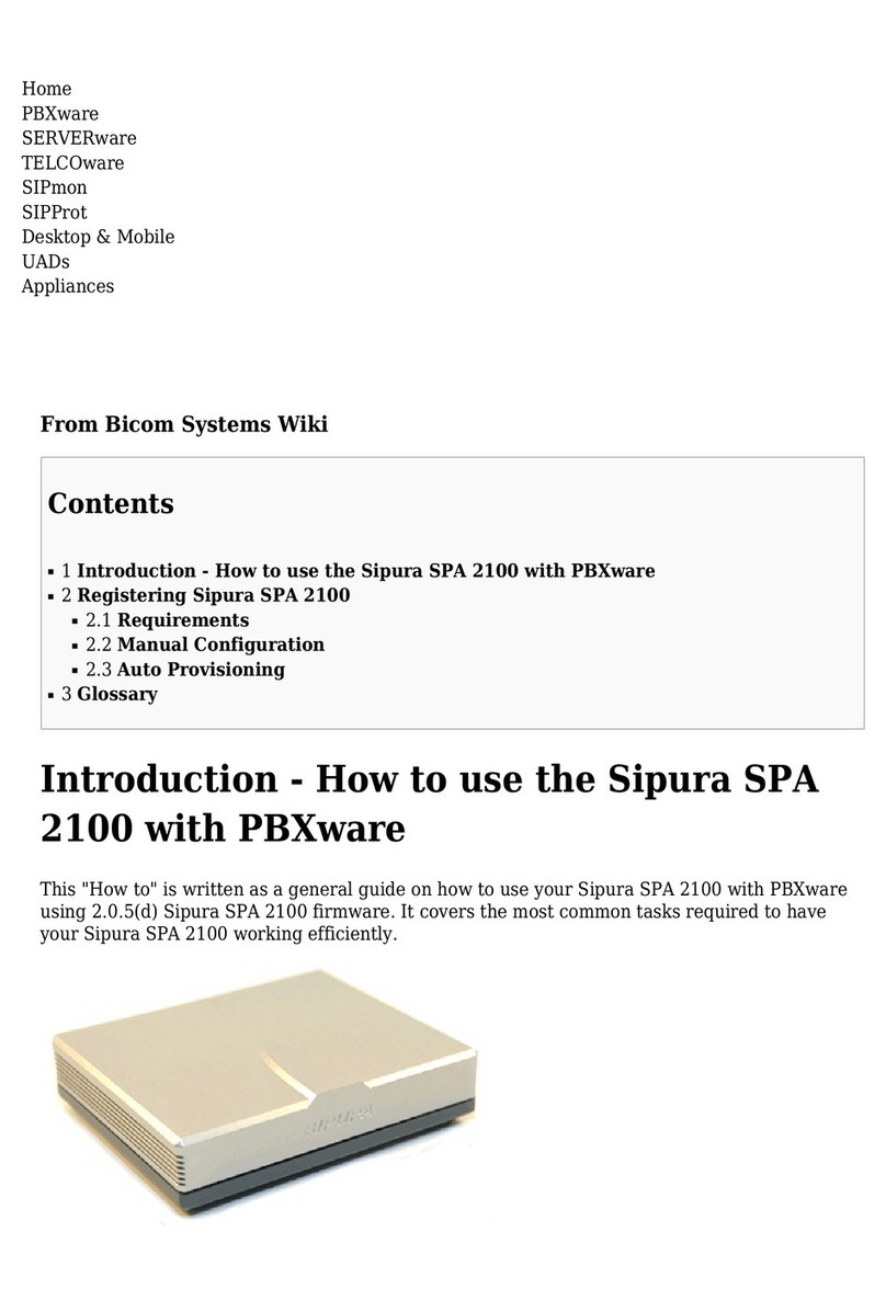 Sipura Technology SPA-2100 How to use