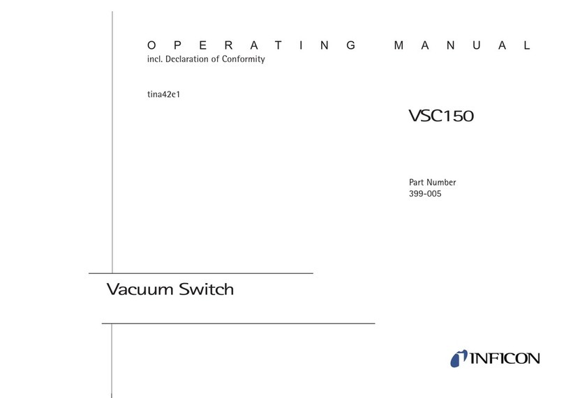 Inficon VSC150 User manual