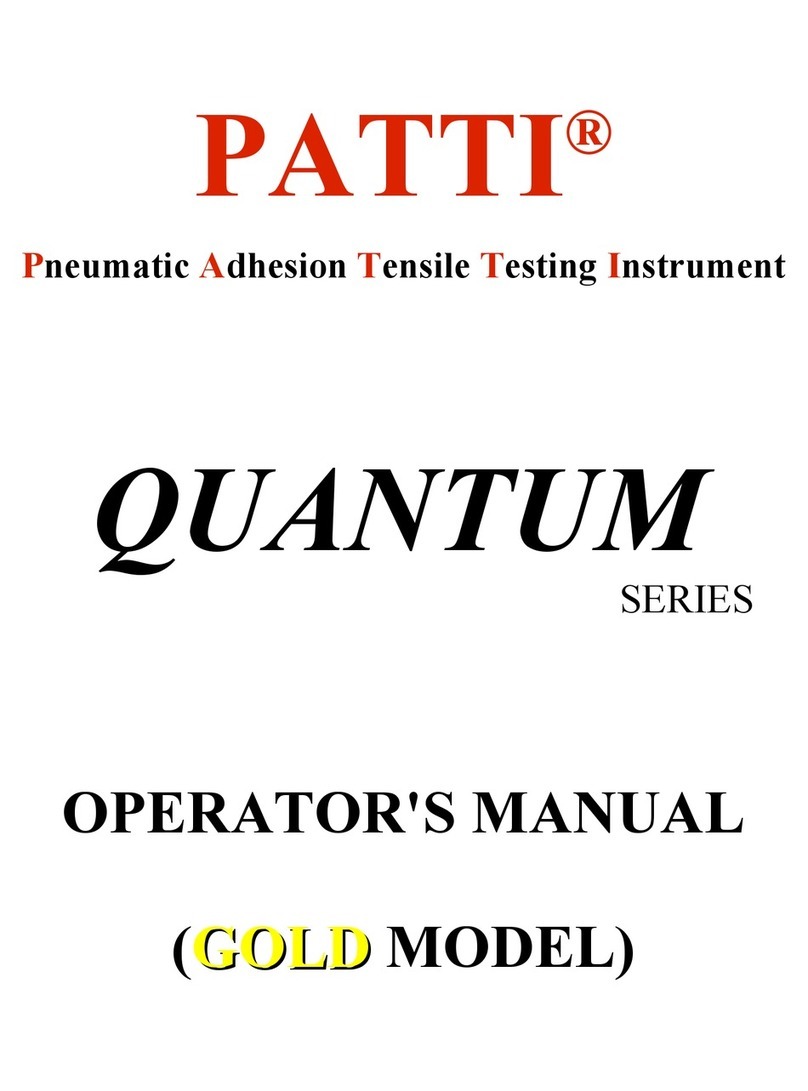 PATTI QUANTUM Series User manual