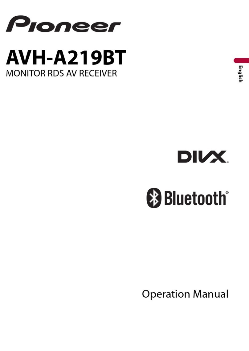 Pioneer AVH-A219BT Operation manual