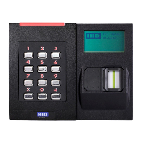 HID iCLASS SE RKLB40 user guide