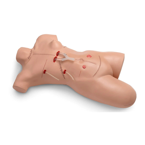 Nasco Life/form Surgical Sally LF00929U instruction manual